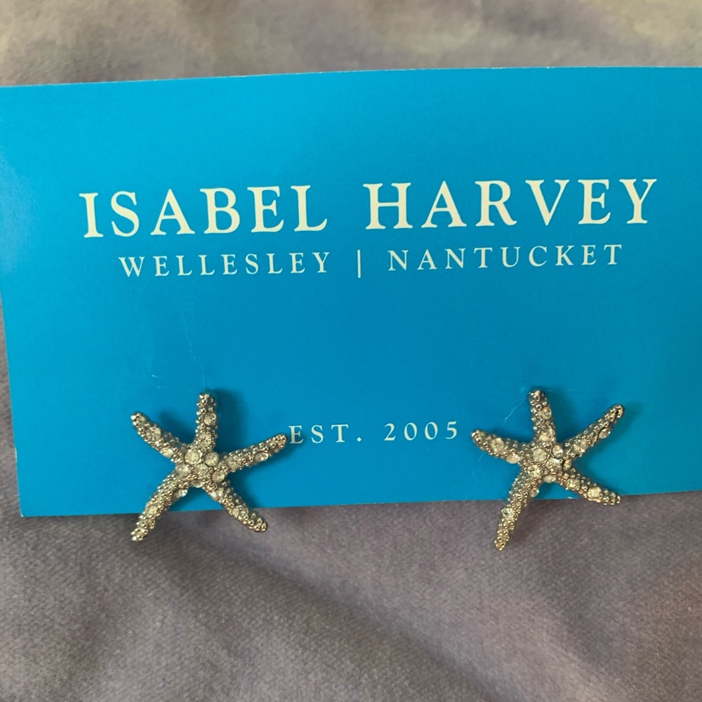 Isabel Harvey starfish earrings